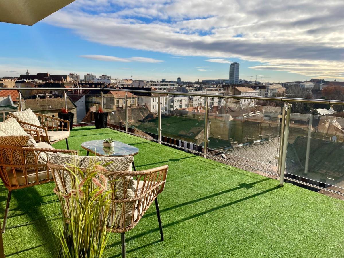 Downtown Penthouse Budapesta Exterior foto