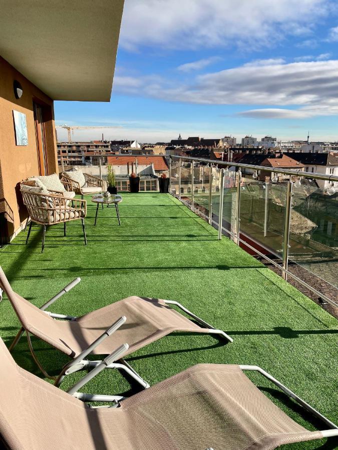 Downtown Penthouse Budapesta Exterior foto