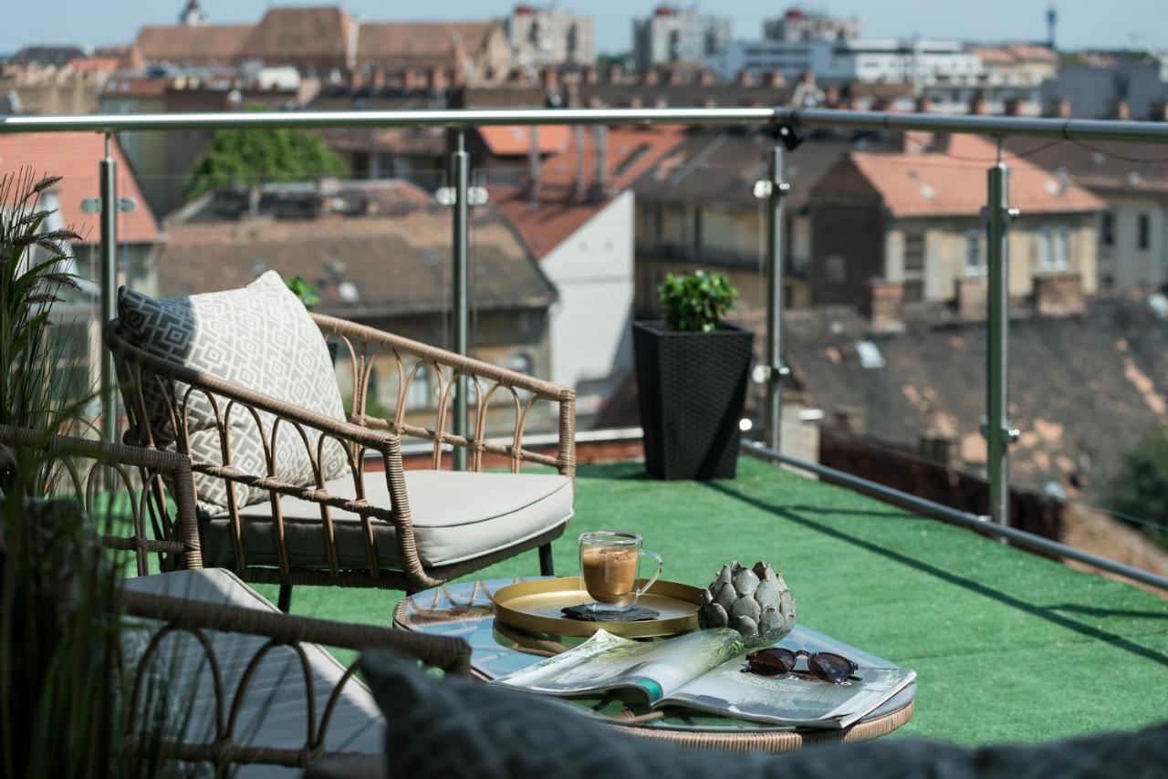 Downtown Penthouse Budapesta Exterior foto